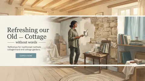 Refreshing our Old Cottage – Where to start?